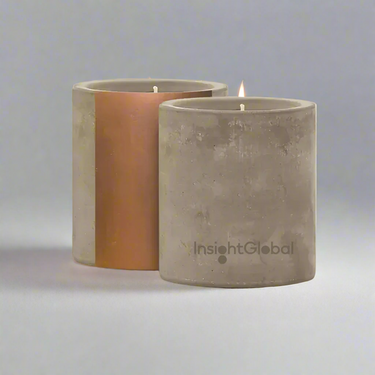 Insight Global Concrete Candle