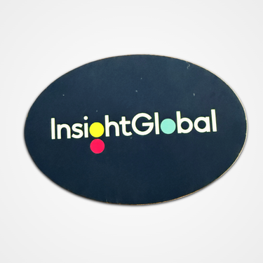 IG Oval Sticker