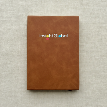 Journal Flat Lay – Saddle Brown