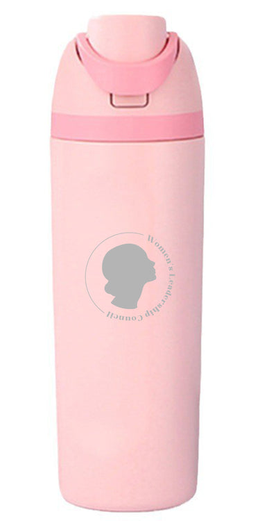 Power in Pink Water Bottle