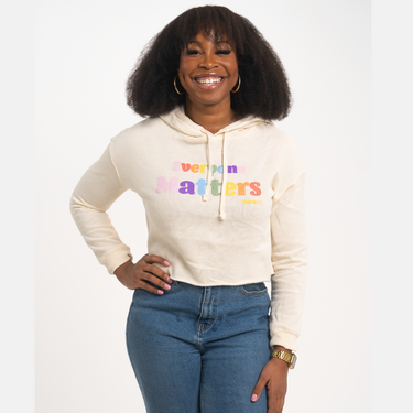 Everyone Matters Cropped Hoodie