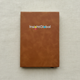 Journal Flat Lay – Saddle Brown