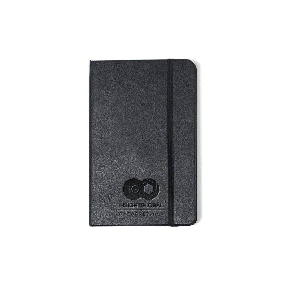 OneWorld Health Moleskine Hard Cover Ruled Notebook (Medium)