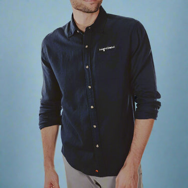 Normal Brand Navy Button Down