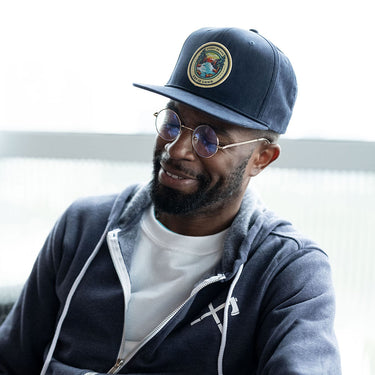 Steady as the Day is Long Corduroy Navy Hat