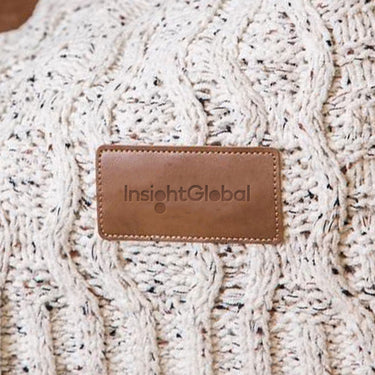 IG Cable Knit Blanket