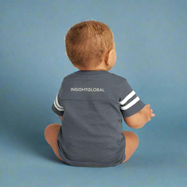 Rabbit Skins Infant Football Fine Jersey Bodysuit