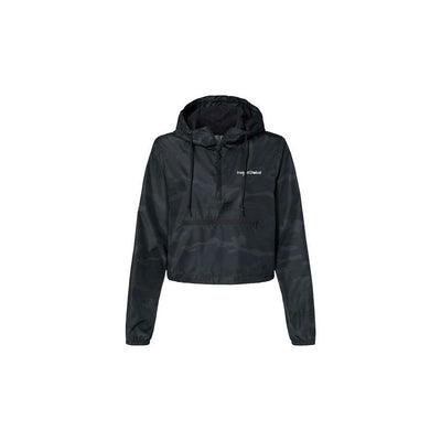 Cropped Camo Windbreaker